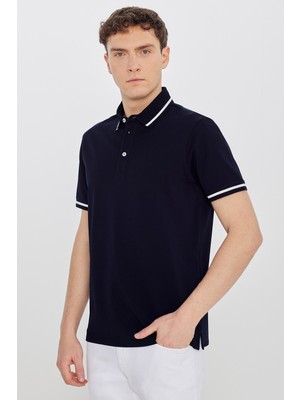 Altınyıldız Classics %100 Pamuk Standart Fit Normal Kesim Polo Yaka Tişört