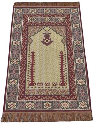 Zehra Abla Halı Yeni Seçkin Kompozisyon Mihraplı Seccade Portatif Namazlık Duvar Halısı 7085