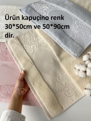 Etamin ve Kanaviçe Boşluklu Linda Analı Kızlı Havlu