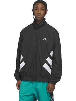 Adidas KF3248 Anted Trk Jkt Siyah Normal Düz Erkek Zip Ceket