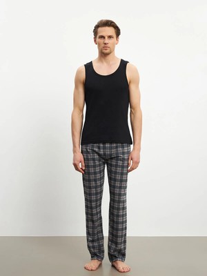 Lc Waikiki Yeni Sezon Standart Kalıp Ekose Erkek Pijama Alt