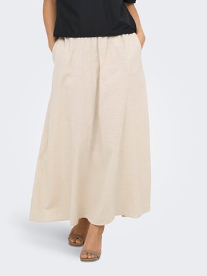 Only Onltızana Long Skırt Wvn Noos Kadın Gri Etek - 15372613