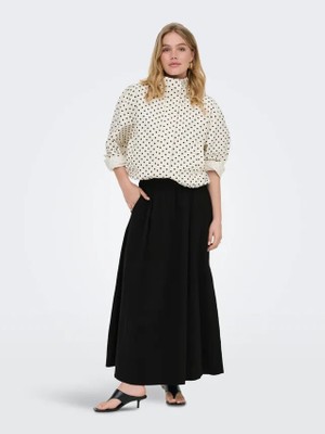 Only Onltızana Long Skırt Wvn Noos Kadın Siyah Etek - 15372613