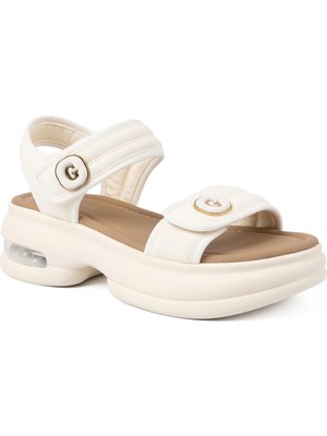 Guja 440 1 26YS Kadın Günlük Sandalet Bej