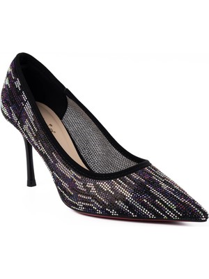 Guja 483 5 26YA Kadın Abiye Ayakkabı Siyah