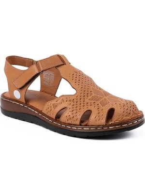 Mammamia 2360 26YS Kadın Günlük Sandalet Taba