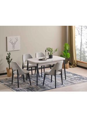 Dekorazi Lave Mutfak Masa Takımı