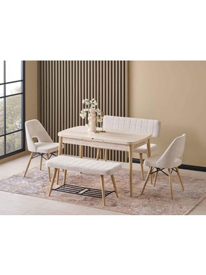 Dekorazi Boris Mutfak Masa Takımı