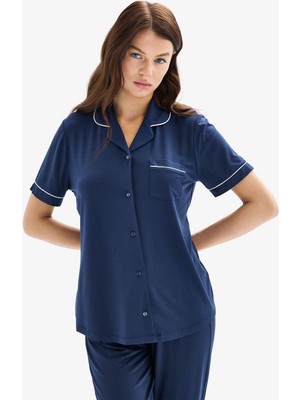 Blackspade Kadın Pijama Takımı 52079 - Lacivert