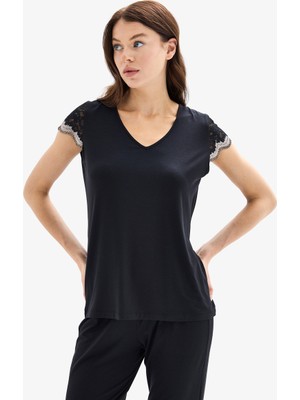 Blackspade Kadın Pijama Takımı 52003 - Siyah
