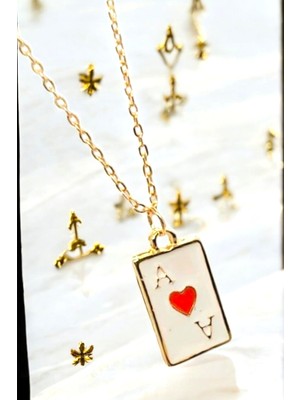 Katilus As Tarot Kartı Kadın Kolye