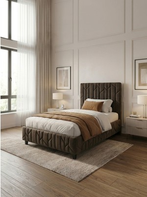 Dienni Hestia Değiştirilebilir Kumaşlı Demonte Metal Baza (Yatak ve Aksesuar Dahil Değildir)