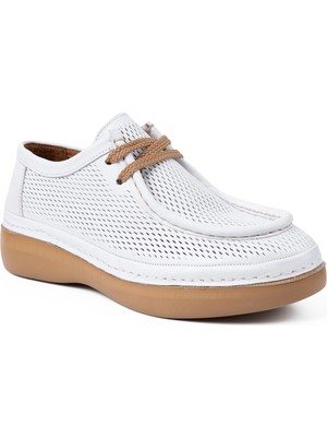 Mammamia 7545 26YA Kadın Günlük Ayakkabı Beyaz