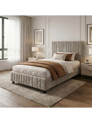 Dienni Hestia Değiştirilebilir Kumaşlı Demonte Metal Baza (Yatak ve Aksesuar Dahil Değildir)