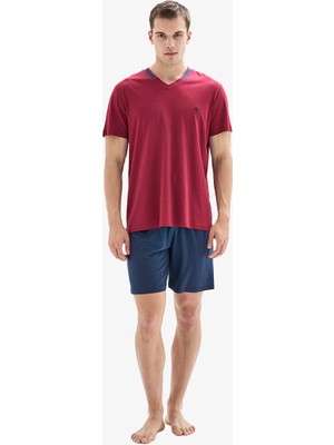 Blackspade Erkek Pijama Takımı 40879 - Bordo