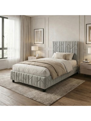 Dienni Hestia Değiştirilebilir Kumaşlı Demonte Metal Baza (Yatak ve Aksesuar Dahil Değildir)