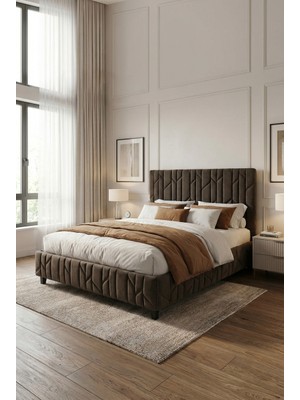 Dienni Hestia Değiştirilebilir Kumaşlı Demonte Metal Baza (Yatak ve Aksesuar Dahil Değildir)