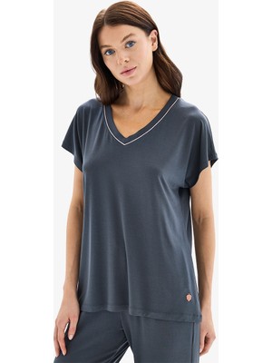 Blackspade Kadın Pijama Takımı 52085 - Antrasit