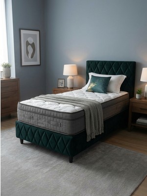 Dienni Hestia Değiştirilebilir Kumaşlı Demonte Metal Baza (Yatak ve Aksesuar Dahil Değildir)