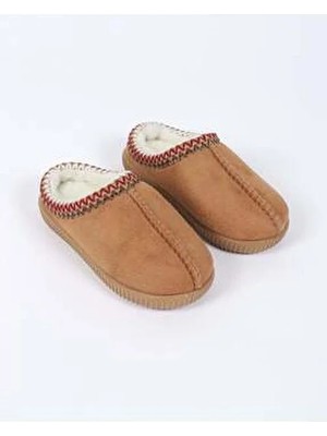 Chirpy Çok Renkli Çocuk Kışlık Camel Ev İçi Ayakkabı Kadın İçin Daks Hafif ve Rahat