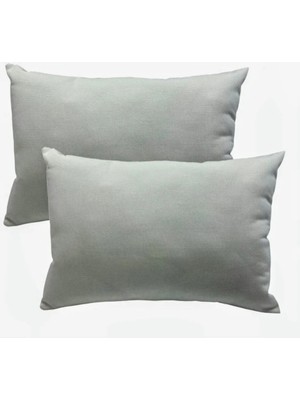 Nehoş Tekstil Bambu  Petekli Yastık Alezi Fermuarlı Yastık Kılıfı 50 x 70 cm