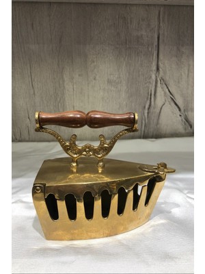 Miamantra Pirinç Dekoratif Açılıp Kapanabilir Ütü - 15 cm