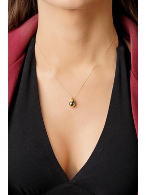 Fiyonk Kuyumculuk 14 Ayar Altın Damla Kolye