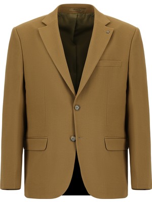 Abdullah Kiğılı 4 Drop Relaxed Fit Rahat Kesim Yünlü Kaşmirli Klasik Ceket