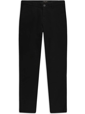 Abdullah Kiğılı Regular Fit Standart Kesim Lyocell Karışımlı Yandan Cepli Esnek Kanvas / Chino Pantolon