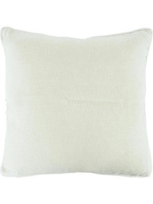 Decocenter Romantic Floral Sarı Kırlent Kılıfı