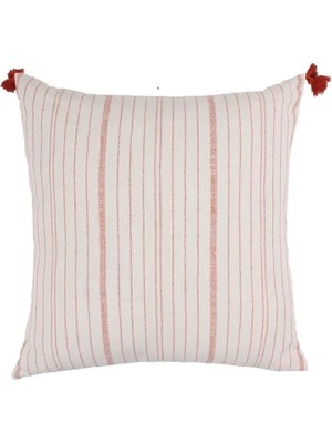 Decocenter Romantic Floral Yeşil Kırlent Kılıfı