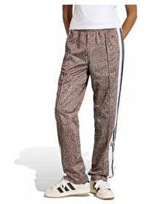 adidas Kadın Aop Adibreak Pt Spor Sweatpant Uzun Kahverengi Polyester Regular Kalıp