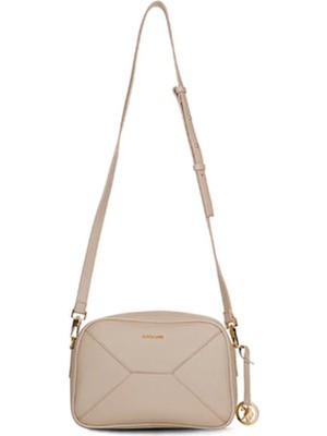 U.S. Polo Assn. Krem Kadın Postacı Çantası US26143