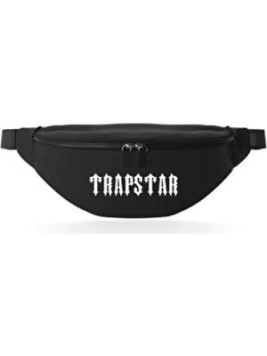 Flex Reflektörlü Siyah Bel Çantası Model 001 Omuz Bel Çanta Spor Günlük Gym Drill Genç