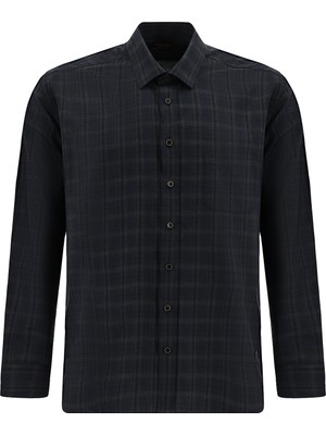 Abdullah Kiğılı Uzun Kol Regular Fit Ekose Pamuk Oduncu Gömlek