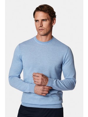 Kiğılı Bisiklet Yaka Regular Fit Yün Triko Kazak