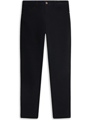 Abdullah Kiğılı Regular Fit Likralı Denim Pantolon