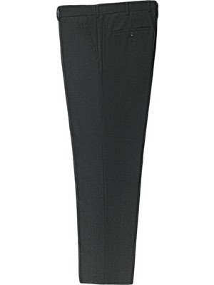 Abdullah Kiğılı 4 Drop Relaxed Fit Rahat Kesim Yünlü Flanel Klasik Kumaş Pantolon