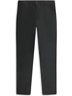 Abdullah Kiğılı 6 Drop Regular Fit Standart Kesim Likralı Desenli Klasik Kumaş Pantolon