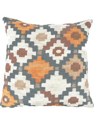 Decocenter Global Etnik Renkli Etnik Kırlent Kılıfı