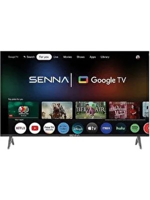 Senna 43UQ9500F Full Hd 43" 109 Ekran Uydu Alıcılı Google Smart QLED Tv
