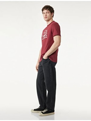 Koton Pamuklu Normal Bel Vintage Straight Fit Jean Pantolon