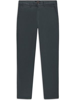 Abdullah Kiğılı Regular Fit Standart Kesim Desenli Likralı Kanvas / Chino Pantolon