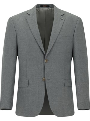 Abdullah Kiğılı 4 Drop Relaxed Fit Rahat Kesim Yünlü Klasik Ceket