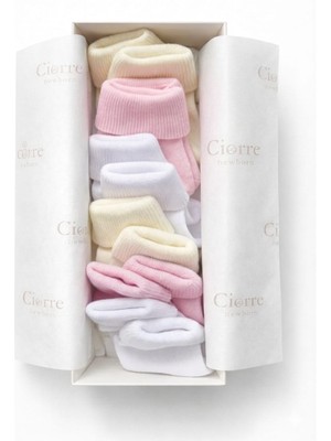 Ciorre 6 Lı Yenidoğan Çorap Set - Pink Socks