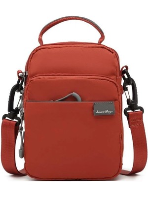 Smart Bags Ekstra Hafif Uniseks Postacı Çantası BC 3152 - Kiremit