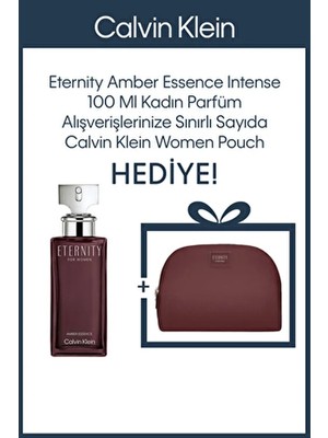 Calvin Klein Eternity Amber Essence Parfum Intense - Çantalı Kadın Parfüm Seti