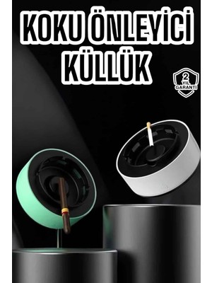 Dumanı Içine Çeken Küllük Kokuyu Hapseden Küllük Akıllı Kokusuz Küllük Midastech