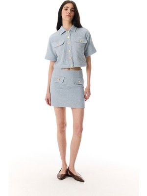 Ekoseli A Form Mini Etek