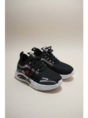 Modayak Ndrops Erkek Siyah Günlük Spor Ayakkabı